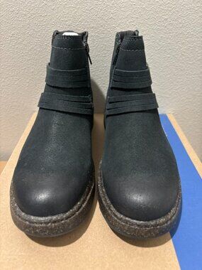 Clarks Noralyn Strap Suede Bootie